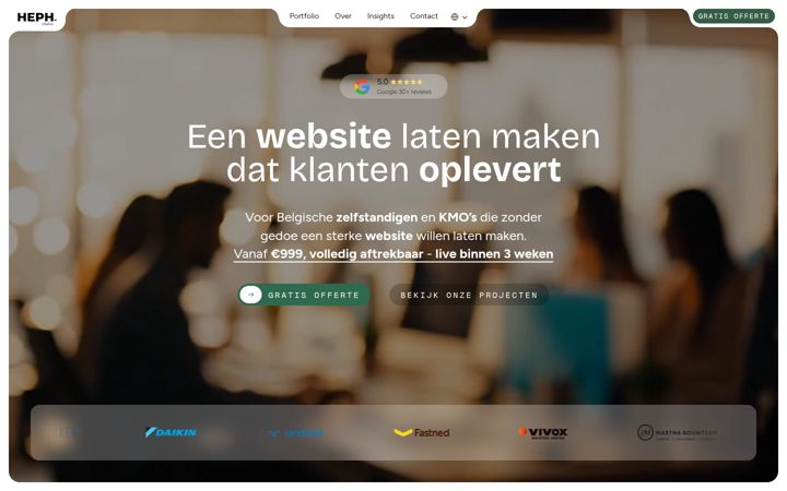 Screenshot of heph.be