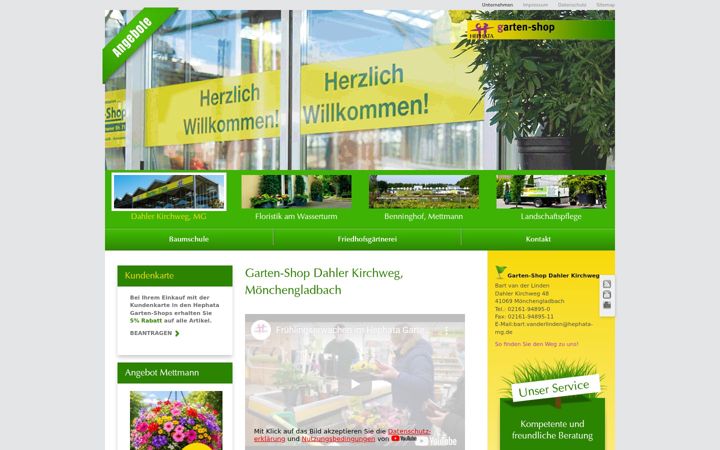 Screenshot of hephata-garten-shop.de