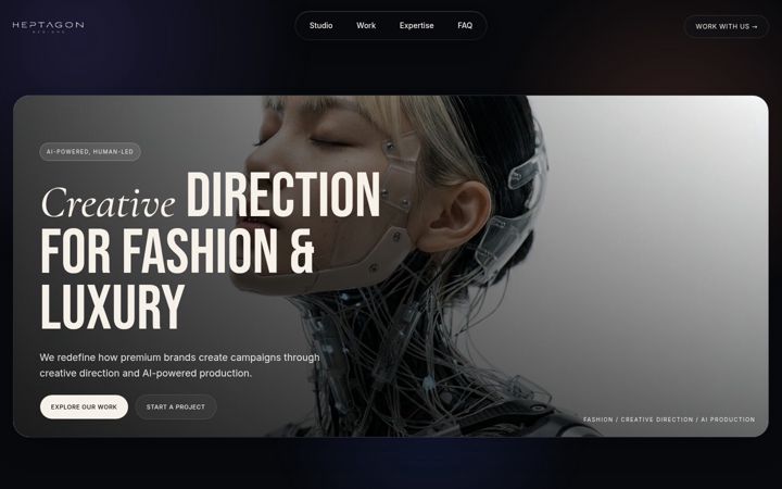 Screenshot of heptagondesigns.com