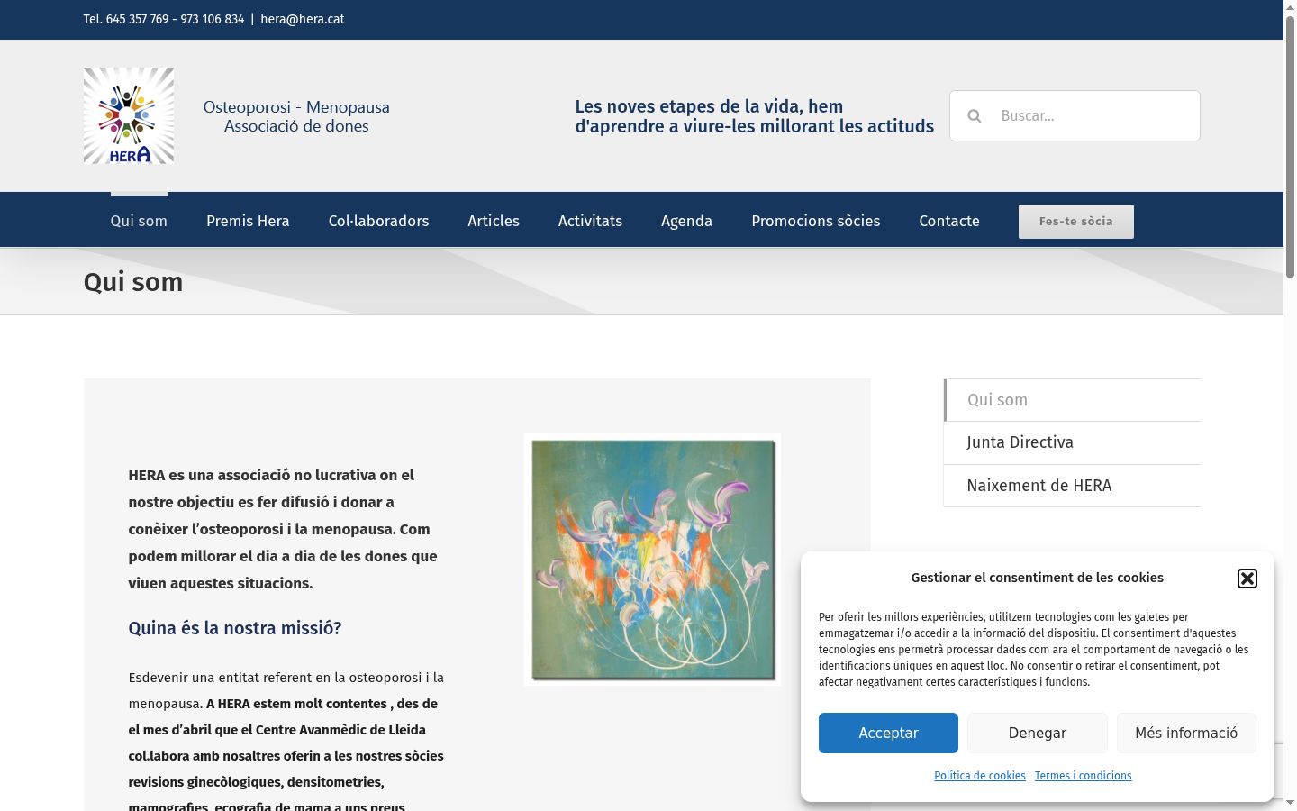 Sutikimo reklamjuostės, rodytos prieš bet kokią sąveiką, ekrano kopija