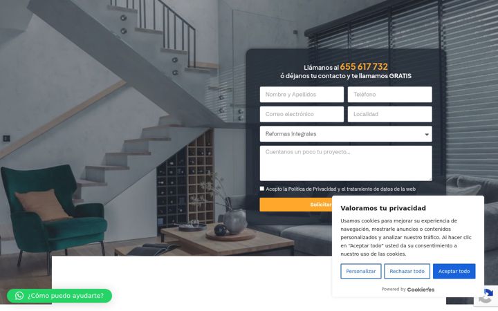Screenshot of herahomes.es