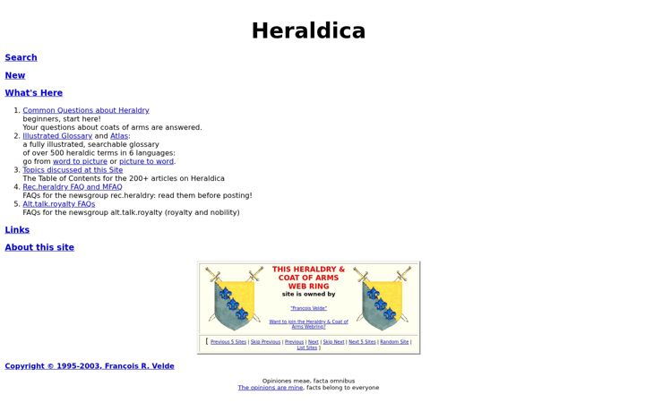 Screenshot of heraldica.org
