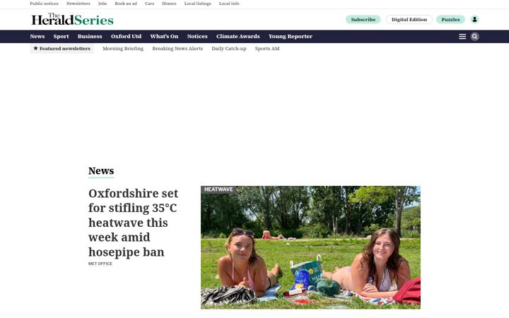 Screenshot of heraldseries.co.uk