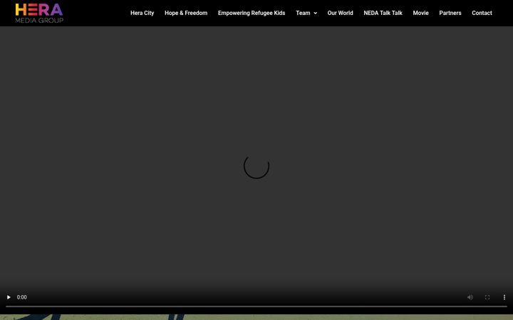 Screenshot of heramediagroup.com