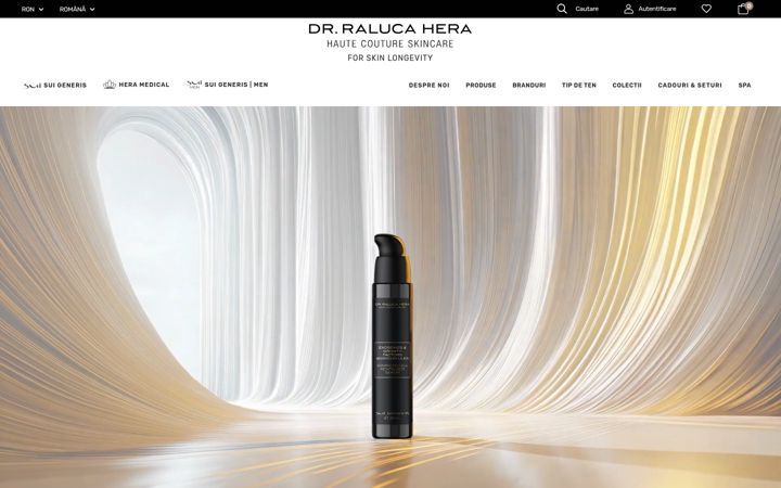 Screenshot of heramedical.ro