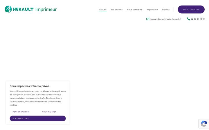 Screenshot of herault-imprimeur.fr