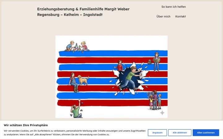 Screenshot of herausforderung-familie.de