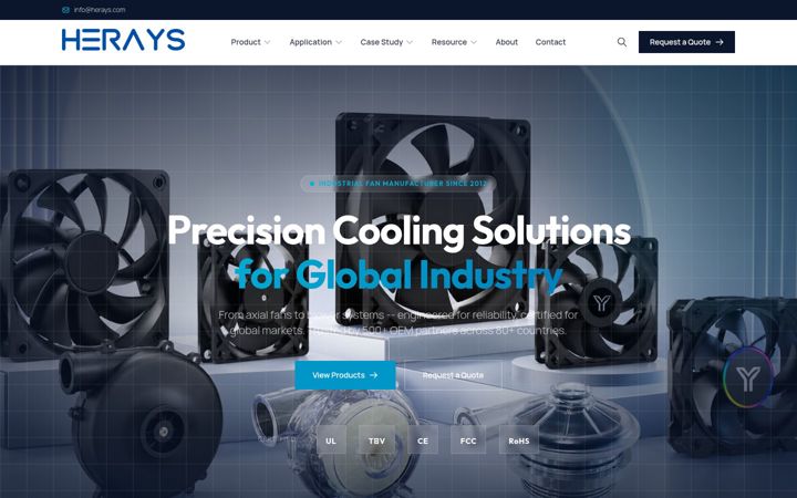 Screenshot of herays.com