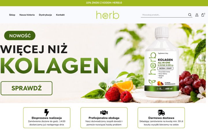 Screenshot of herb.pl