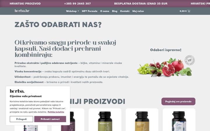 Képernyőkép: herba.hr