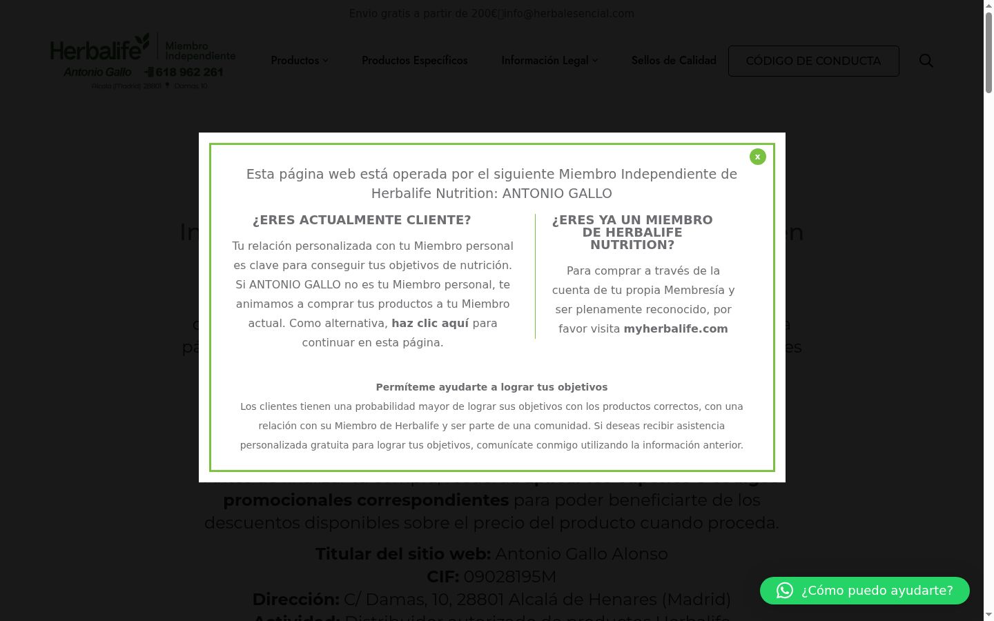 Screenshot des Einwilligungsbanners vor jeglicher Interaktion