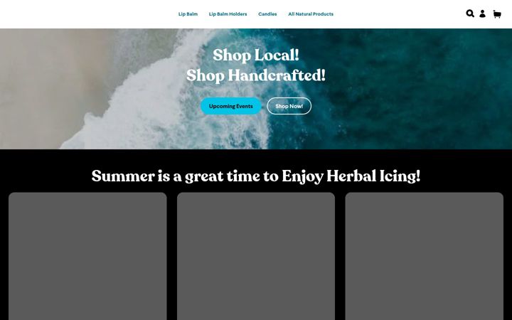 Screenshot of herbalicing.com