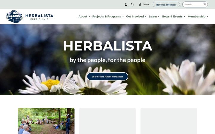 Screenshot of herbalista.org