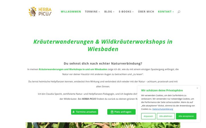Screenshot of herbapicus.com