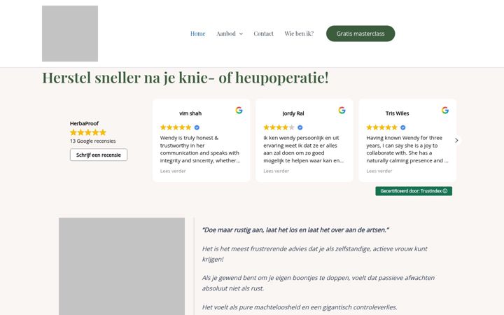 Ekrano kopija herbaproof.com