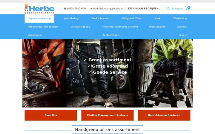 Screenshot of herbe.nl