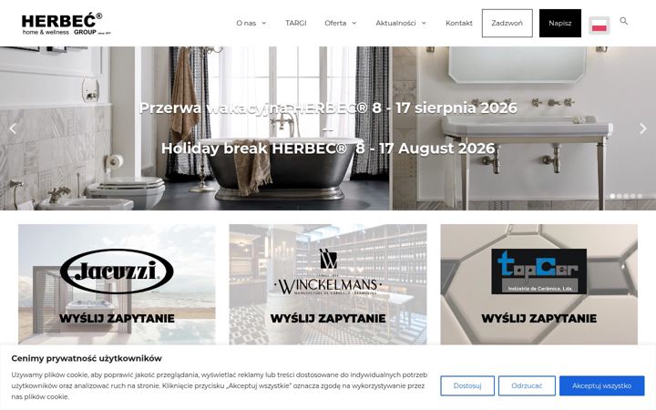 Screenshot of herbec.pl