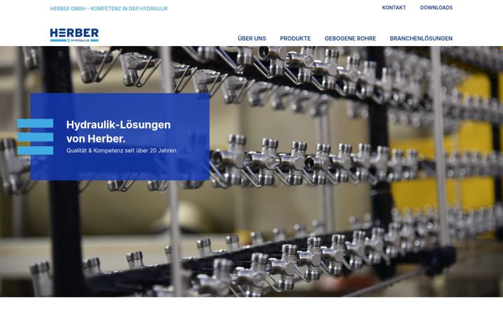 Screenshot of herber-gmbh.de