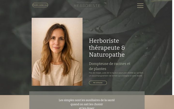 Screenshot of herbera.ca