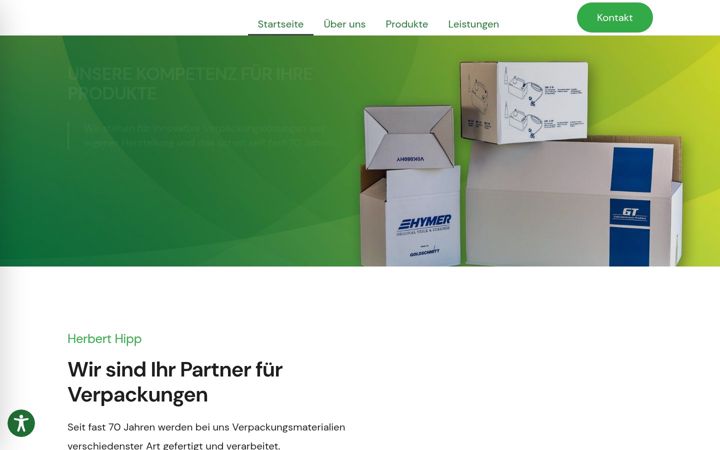 Screenshot of herbert-hipp.de