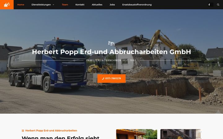 Screenshot of herbert-popp.de