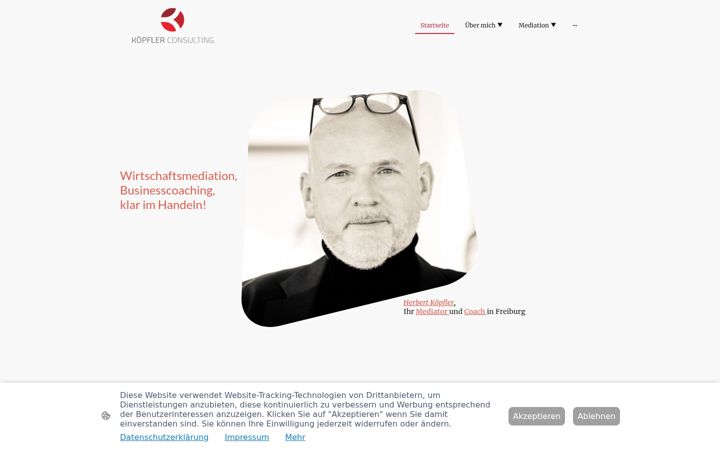 Screenshot of herbertkoepfler.de
