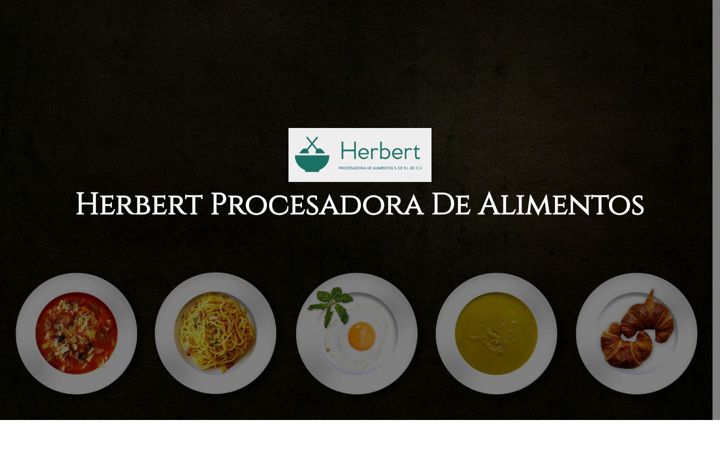 Screenshot of herbertprocesadora.com