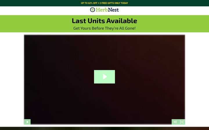 Screenshot of herbnest.com