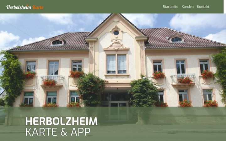 Screenshot of herbolzheim-karte.de