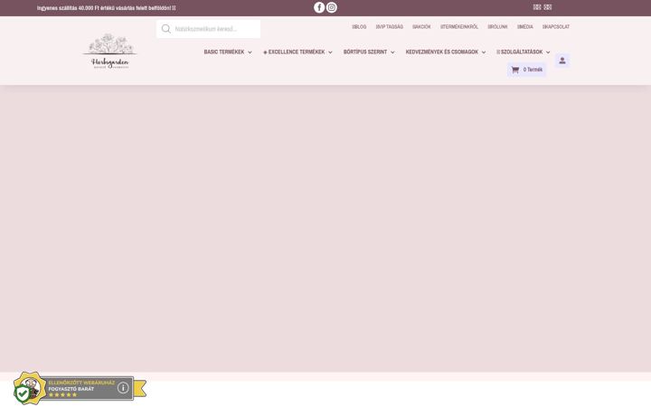Screenshot of herbsgarden.hu