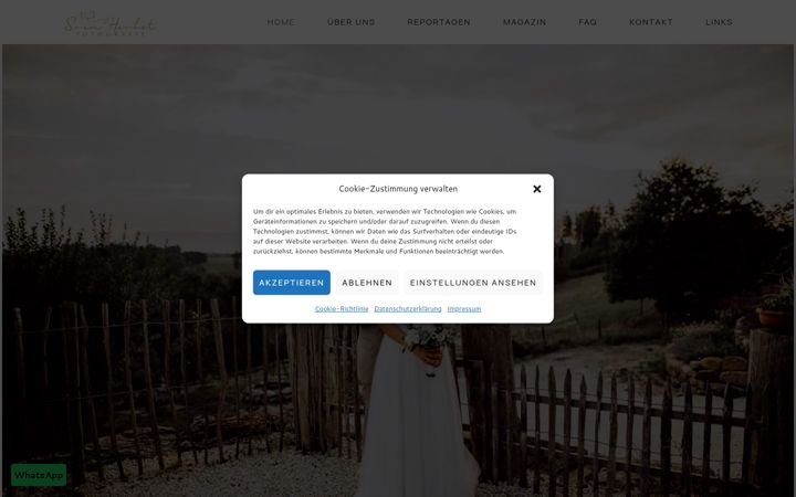 Screenshot of herbstfotografie.de