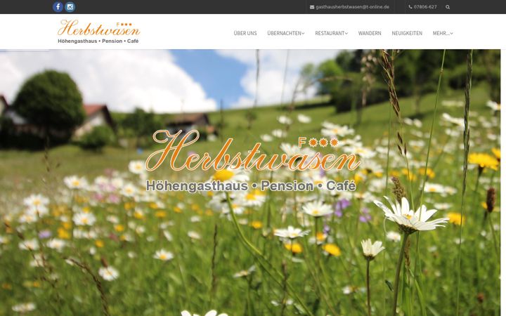 Screenshot of herbstwasen.de