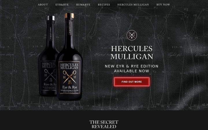 Screenshot von herculesmulligancompany.com