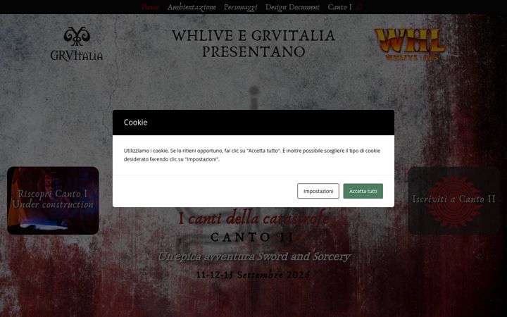Screenshot of heredeslarp.it