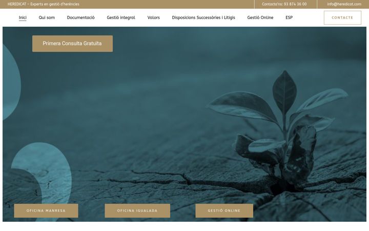 Screenshot of heredicat.com