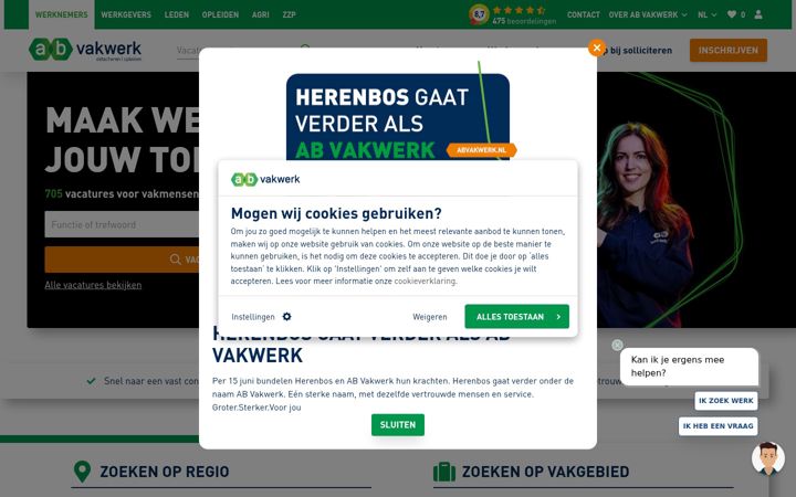 Screenshot of herenbos.nl