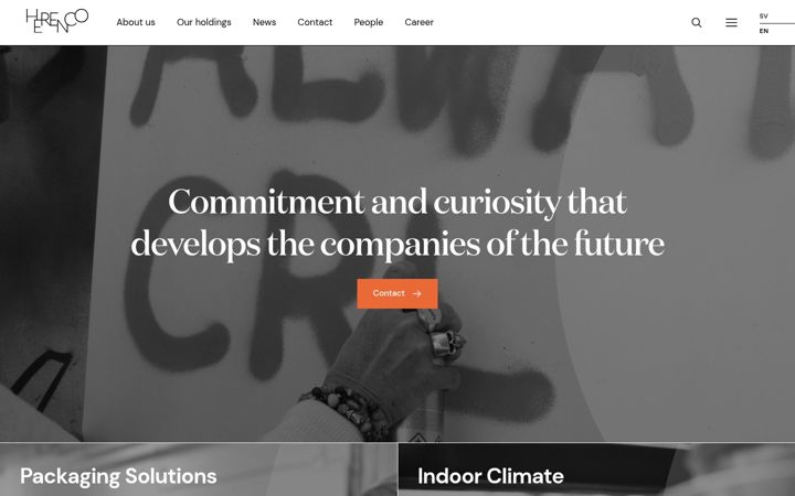 Screenshot of herenco.com