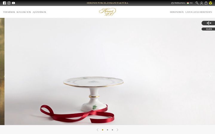 Screenshot of herend.it