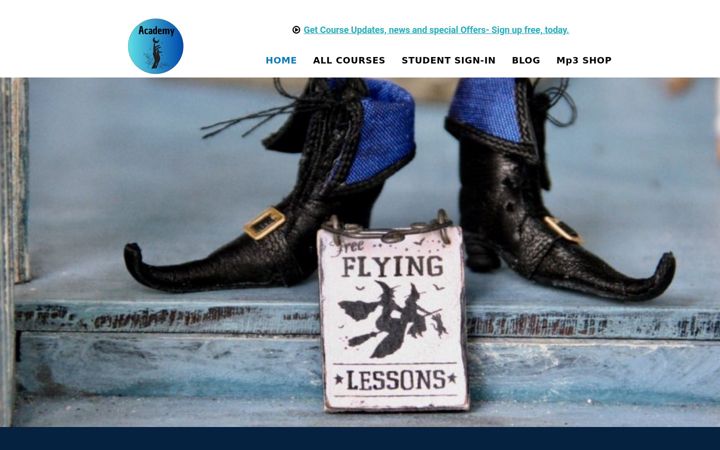 Screenshot of hereonearthacademy.ca