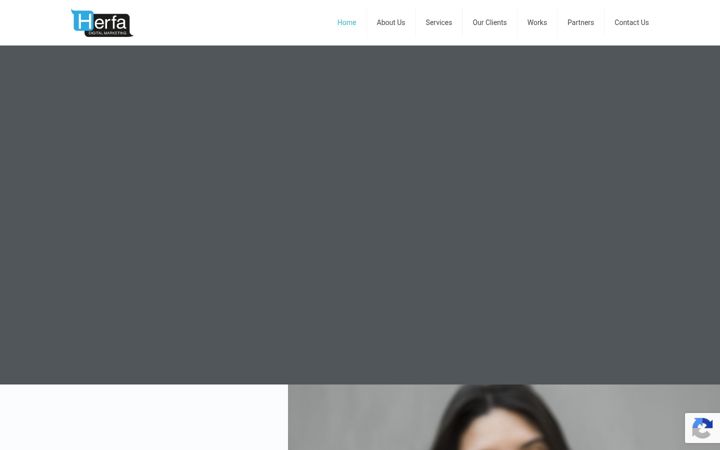 Screenshot of herfadigitalmarketing.com