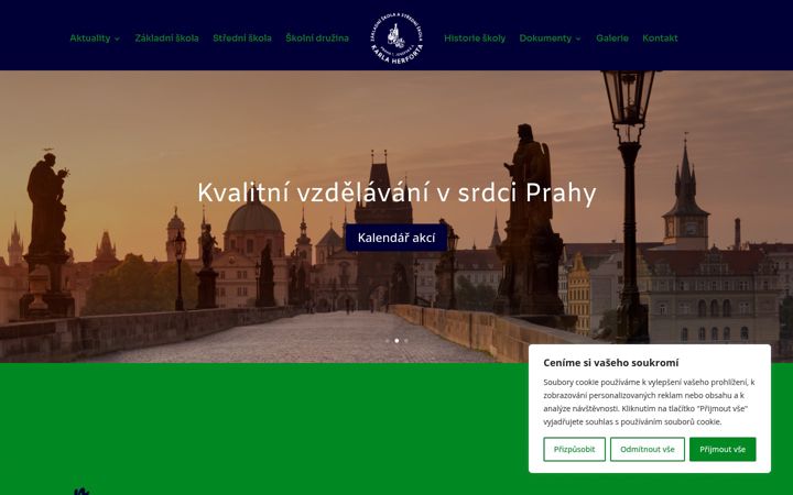 Screenshot of herfort.cz