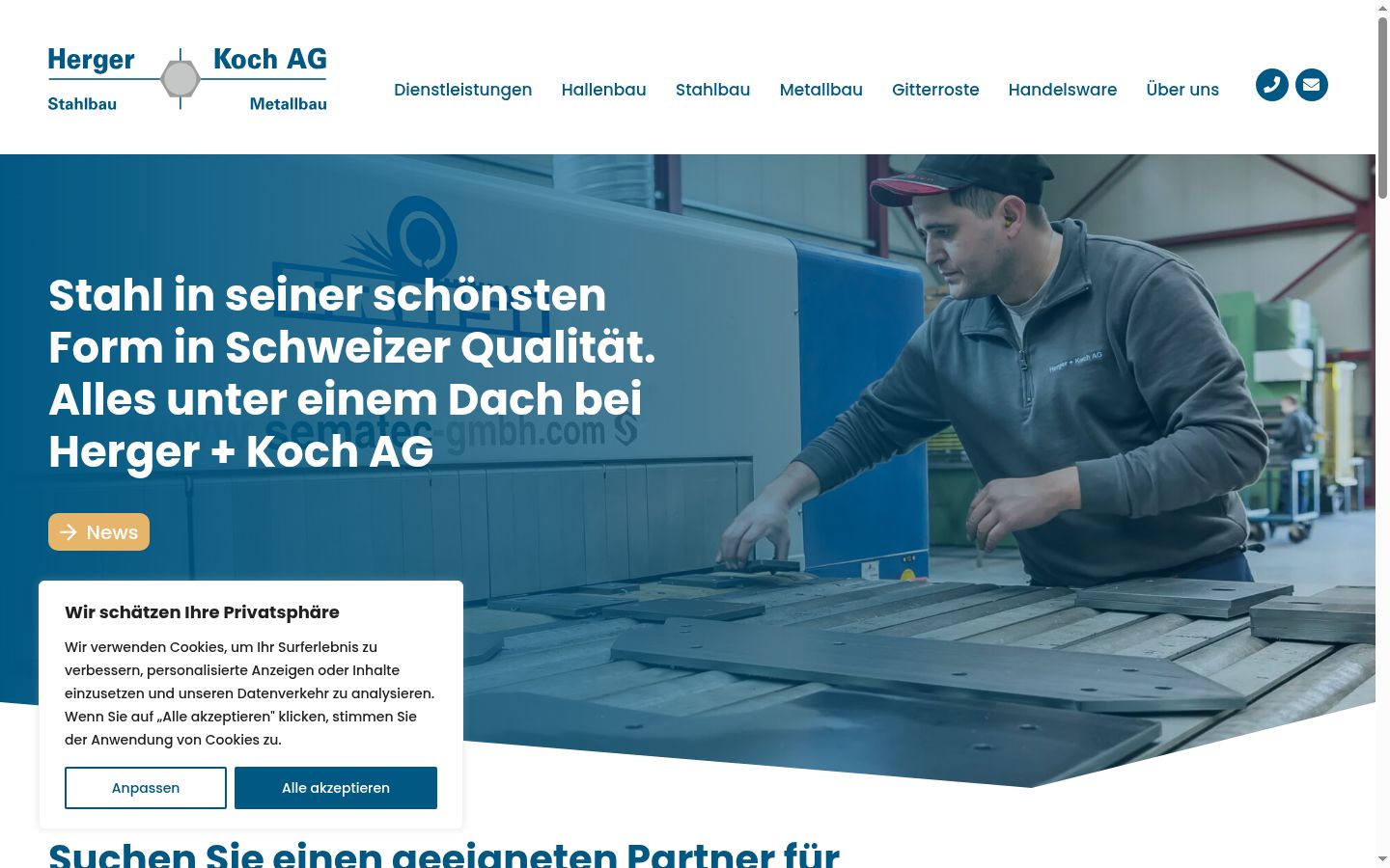 Screenshot tal-banner tal-kunsens muri qabel kwalunkwe interazzjoni