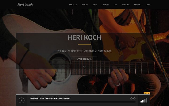 Screenshot of herikoch.de