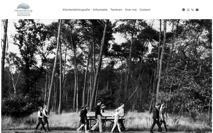 Screenshot of herinneringverbeeld.nl