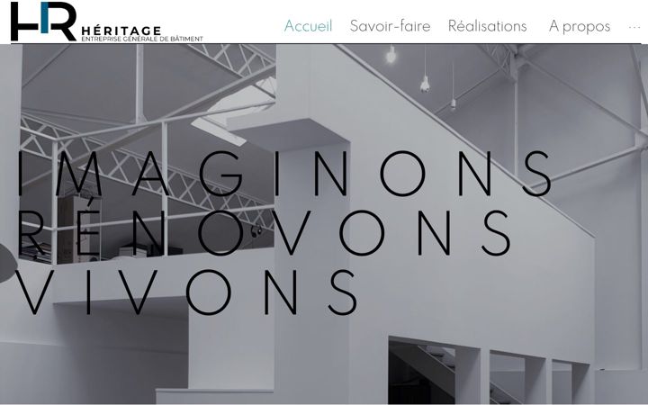 Screenshot of heritage-renovation.fr