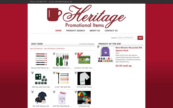 Screenshot of heritageclp.com
