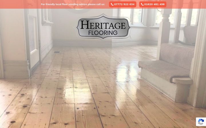 Screenshot of heritageflooring.uk