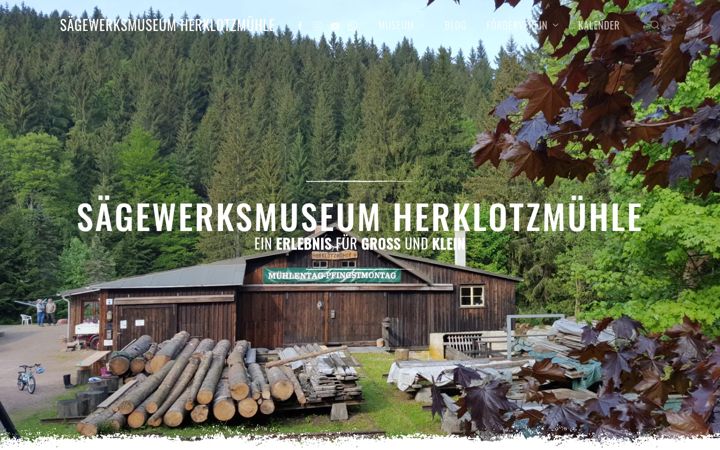 Screenshot of herklotzmuehle.de