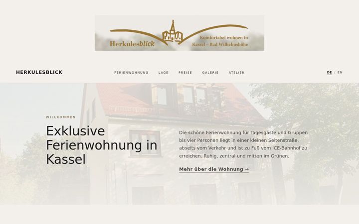 Screenshot of herkulesblick.de