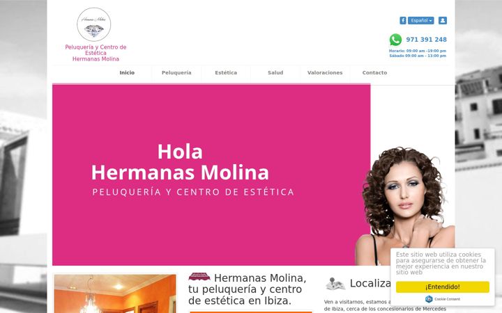 Screenshot of hermanasmolina.com